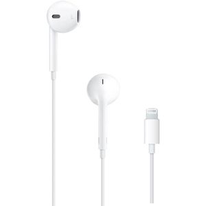 Écouteurs Filaire 14 Pro Pop-Up Window Lightning Pour iPhone - Micro Intégré - Son HD - Blanc