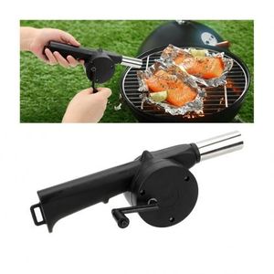 Ventilateur portable à manivelle pour barbecue, accessoires de pique-nique, accessoires de camping
