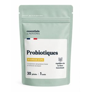 Probiotiques 20 Milliards UFC – 30 Gélules – Cure 1 Mois