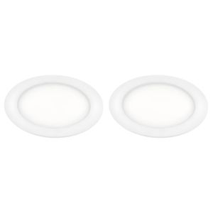 Panneau LED Encastré - Rond - Éclairage Intérieur - Blanc 6W