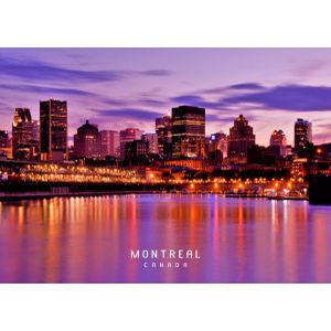 Montreal    Style 4 Poster Chambre Haute Qualité