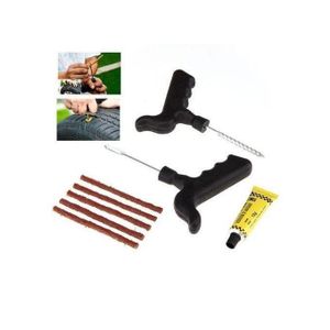 Kit de reparation avec mèches pour pneu tubeless