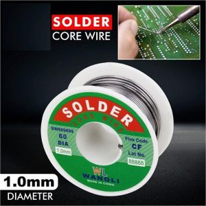 Fil à souder en fer Soudage Flux Fil De Fer Étain Plomb Colophane Noyau Soudure 1.0mm 3M