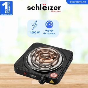 schlëizer Plaque de cuisson électrique - 1 feu - Electrique - 1000W - germany