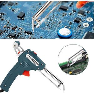 Pistolet de soudage 60W avec fonction d'envoi automatique, pour travaux électroniques et métalliques