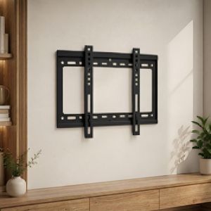 AZATECH Support TV Mural Fixe 15" à 43" – Compact, Robuste et Sécurisé