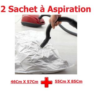 Sac Rangement Sous Vide Aspirateur, Lot De 5 (60 X 80Cm) Sac