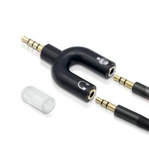 mumbi - câble adaptateur de casque micro 2x 3,5mm à 1x prise jack :  : High-Tech