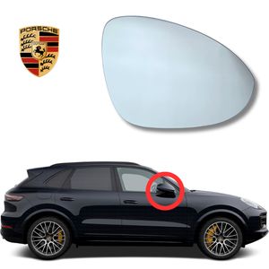 Verre Rétroviseur Droit Pour Porsche Cayenne (9YA)