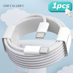 Câble USB-C vers USB-C Haute Résistance – Charge Rapide – Tressage de Précision & Cœur en Cuivre Pur – 1m