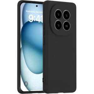 Case Pochette pour Xiaomi Redmi Note 15 Pro 5G Coque Silicone -Noir 