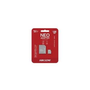 hiksemi CARTE MEMOIRE M-SD 128G MICRO SDHC - SERIE C1 AVEC ADAPTATEUR 92MB/s 40MB/s Class 10