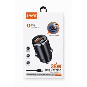 Iron Chargeur Voiture Rapide RC-30 Smart 38W Power Delivery & QC 3.0