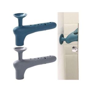 pack de 3 pcs Protection de Poignée de Porte en Silicone – Couvercle Anti-Collision pour Bébé