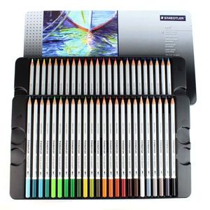 STAEDTLER Crayon aquarellable karat aquarelle, étui métalli