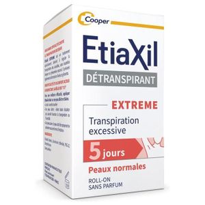 Etiaxil  DÉTRANSPIRANT - Transpiration Excessive - 5 Jours -Peaux Normales-ORIGINE FRANCE