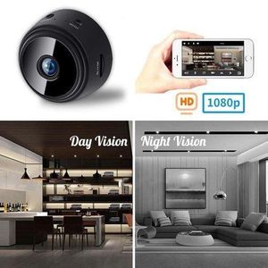 Mini Caméra 1080P HD  IP WIFI Sans Fil