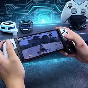 Manette de jeu sans fil 3D – Double joystick, Bluetooth, multi-compatibilité.iOS/PC/Android/Switch