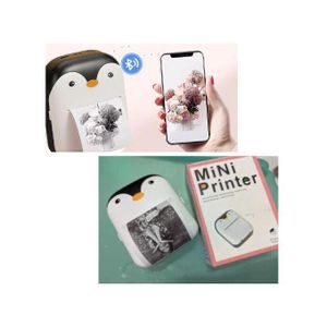 mini imprimante thermique portable bluetooth pour photos etiquettes notes et dessins