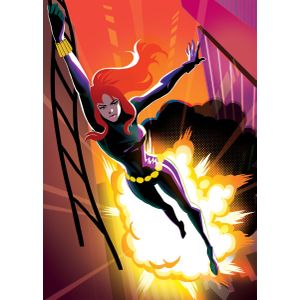 Black Widow 1 Poster Chambre Haute Qualité