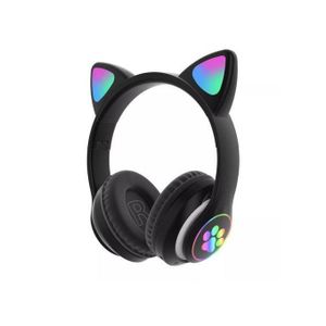 Casque Bluetooth5.0 Pour Chat Music Headset Cat Ear Headphones Wireless
