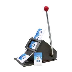 Machine Découpe de Cartes PVC Manuelle Professionnelle CR80 (Modèle D-013) - Heavy Duty