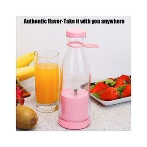 Bouteille de Juice électrique portable, tasse à jus mignonne, mélangeur de fruits aste à 6 lames