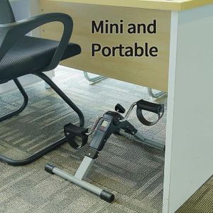 Mini et portable : appareil d'exercice elliptique sous le bureau