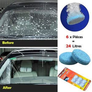 10PCS Lave Glace Voiture Concentré, Nettoyant Pare Brise Pastille