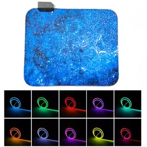 RGB Tapis de Souris Gaming, Reawul 14 Modes LED Lumineuse Extra Large Tapis  de Souris