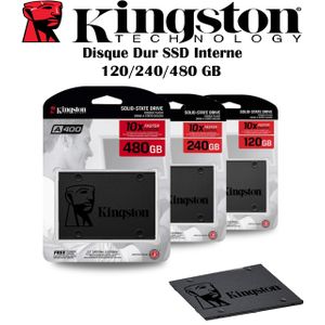 Kingston Disque Dur Interne SSD 240 GB A400 SATA 2.5 à prix pas cher