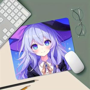 Tapis de Souris Anime Ilena Sorcière - Style Manga Mignon, Base en Caoutchouc Antidérapante, Portable et Durable avec Art du Personnage Ilena pour PC, Jeux, Bureau - Compatible avec Tablettes Wacom (Accessoire Thème Magique)
