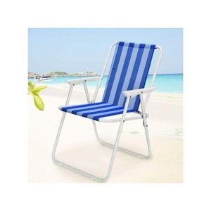 General Chaise de plage portable et pliable pour le camping et les pique-niques