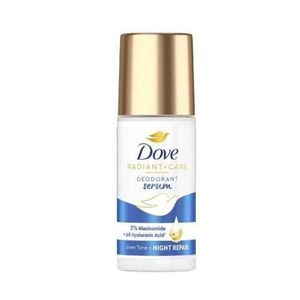 Dove  Radiant+Care Deodorant Serum Roll-on, 3% Niacinamide, X4 Hyaluronic Acid-Night Repair, 45ml