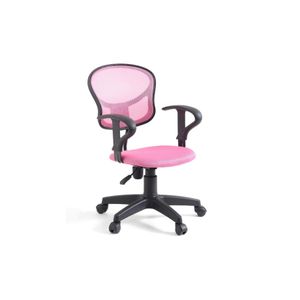 Kitea Fauteuil Enfant Smarty avec Accoudoirs - Rose