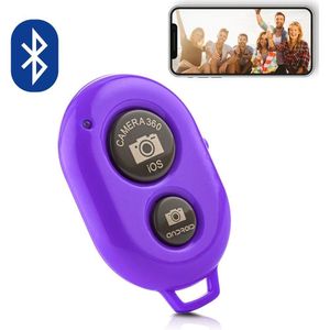 Telecommande Bluetooth Selfie Photo (Mauve) pour Telephone Camera Appa