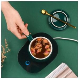 Tasse chauffante électrique avec coussin USB, pour le café, le lait, le thé et l'eau, à température constante