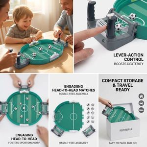 Jeu de Football de Table Interactif : Fun Garanti à Chaque Partie