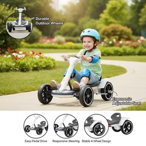 Le kart électrique parfait pour petits explorateurs