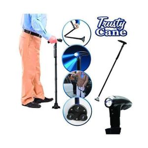Offre RamadanTrusty Cane Canne Bâton de marche pliable,éclairé et médicale,Autoportante utile/pratique