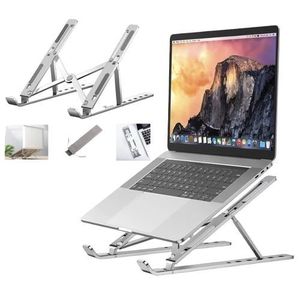 CIRYCASE Support Ordinateur Portable, Support PC Portable Bureau Réglable  en Aluminium, Refroidissement Rapide, Laptop Stand Pliable Ergonomique  Compatible avec MacBook Air Pro, Dell, Lenovo (10-16) : :  Informatique