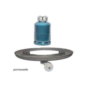 Chariot Bouteille de Gaz Robuste – Porte-Bouteille avec 3 Roulettes
