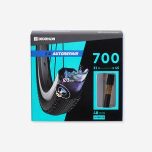 Chambre à Air Vélo 700x35/45 - Auto-Réparante Valve Schrader 48mm