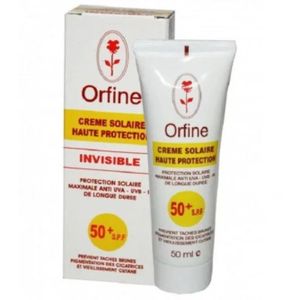 Orfine Écrans Solaires invisible SPF 50
