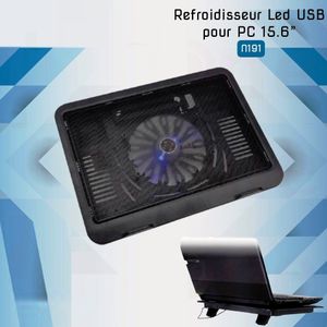 Trust Xstream Breeze Support ventilé Refroidisseur avec 2 ventilateurs pour PC  Portable Jusqu'au 16 Pouces prix Maroc