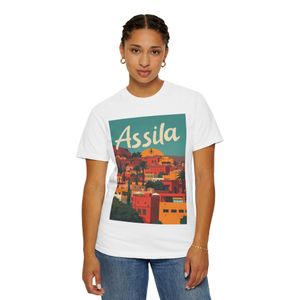 T-shirt Design URBAN STYLE VILLE ASILLA & Unisexe en   100 % Coton blanc