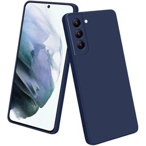 Case Couqe silicone blue pour Samsung Galaxy S22 plus 5G