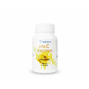 Vitamine C Acide Ascorbique 500mg - 90 Comprimés - Complément Alimentaire pour Immunité et Énergie - Antioxydant Puissant