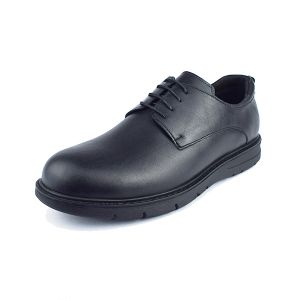 Generic Chaussure classe cuir démasquable Noir Homme Hight Quality