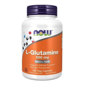 Now Foods L - Glutamine Acide Aminé 120 120 Gélules 500mg